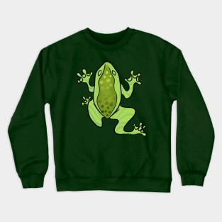 Emerald frog Crewneck Sweatshirt